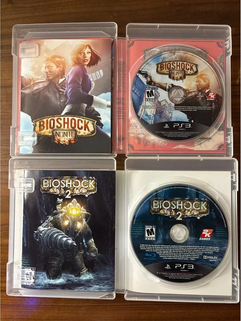 BioShock 2 & Infinite (Playstation 3) Bundle